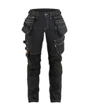 Blaklader 7990 X1900 ženske radne hlače Denim Stretch – Crna
