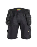 Blaklader 1972 STRIKER muške kratke radne hlače Stretch – Crna/Crna