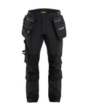 Blaklader 1979 STRIKER ToolRig™ muške radne hlače 4-way Stretch – Crna/Crna