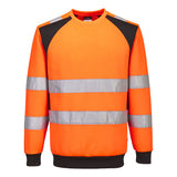 WX2 Majica Eco Hi-Vis s kapuljačom CD805 - Narančasta/Crna