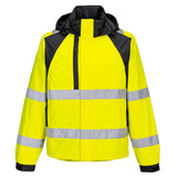 WX2 Jakna Eco Hi-Vis Rain CD860 - Žuta/Crna
