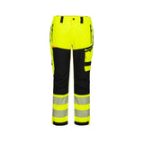 Portwest DX448 DX4 Reflektirajuće kišne hlače – Žuta/Crna