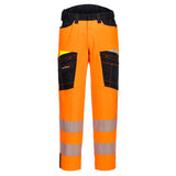 Portwest DX453 DX4 Reflektirajuće radne hlače Service – Narančasta/Crna