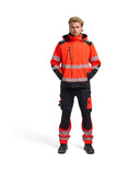 Blaklader 44002513 – Fluorescentno crvena/Crna